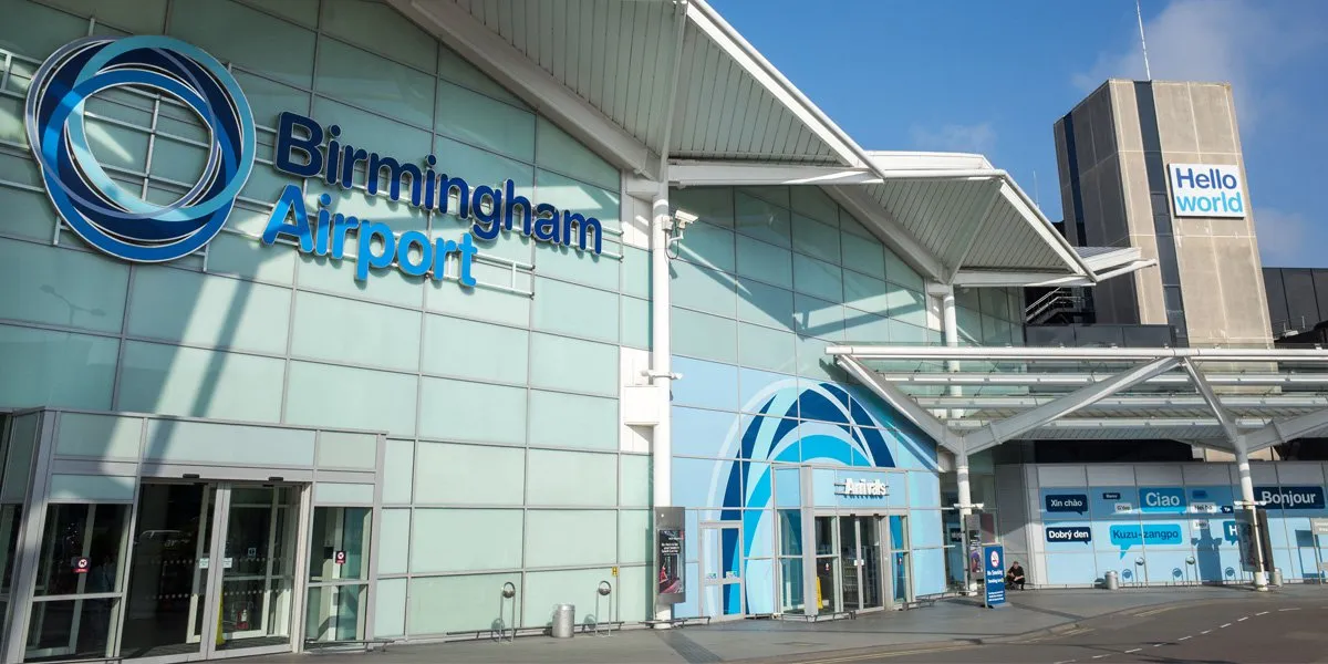 Central Beds Taxi Birmingham airport